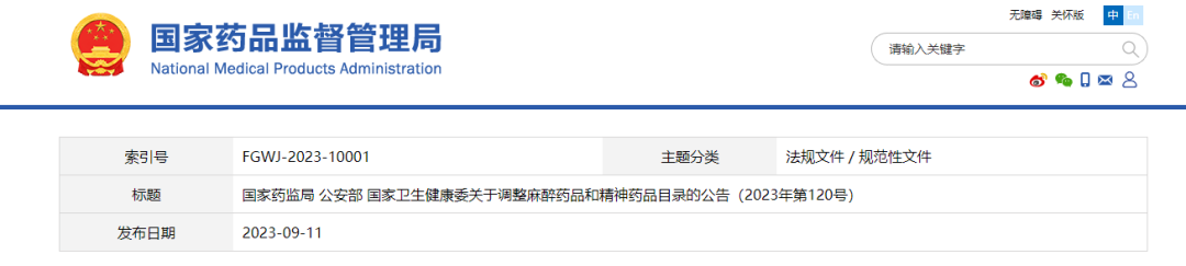 依托咪酯列入第二类精神药品目录！依托咪酯检测，势在必行